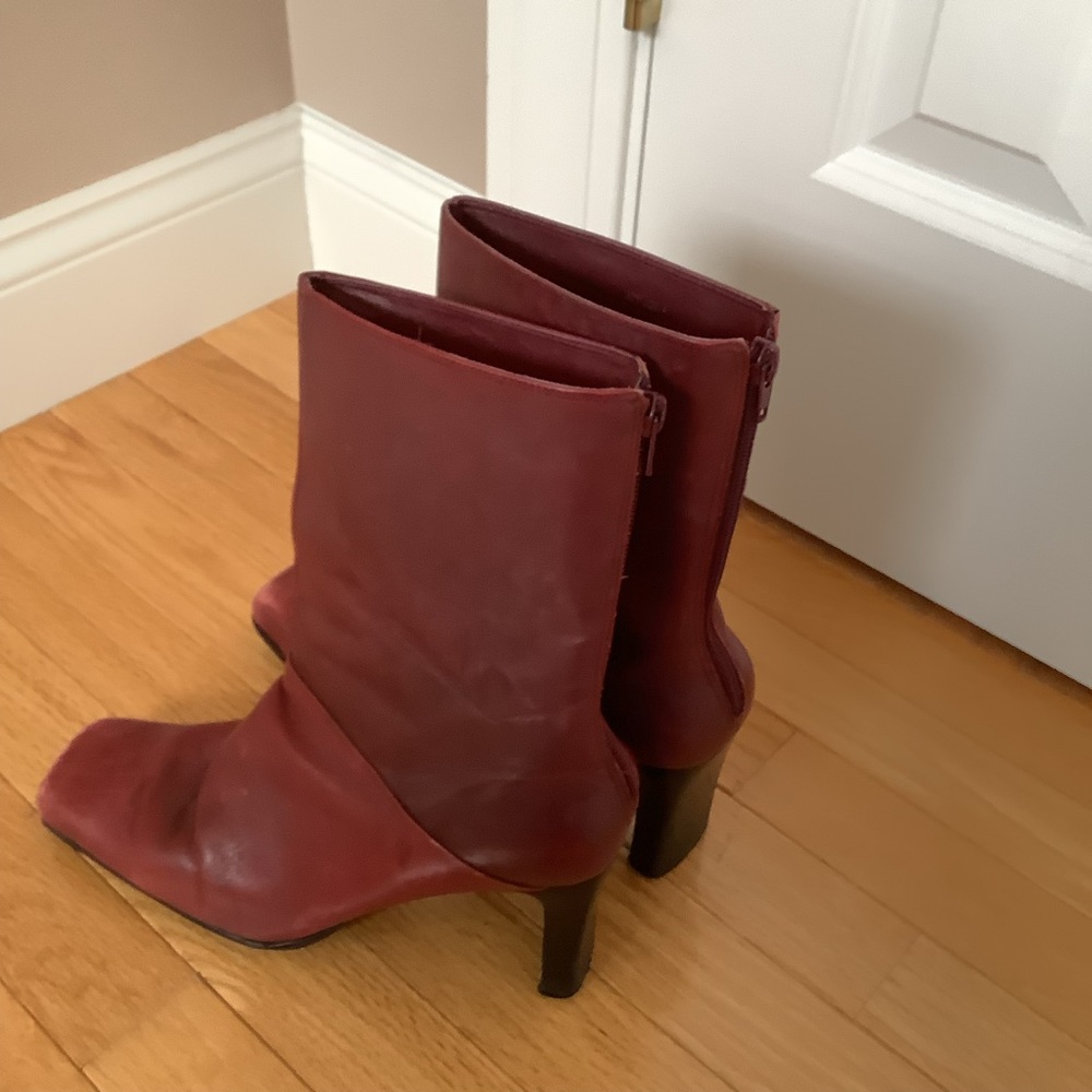 Burgundy Boots